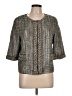 St. John Gray Wool Cardigan Size 12 - photo 1