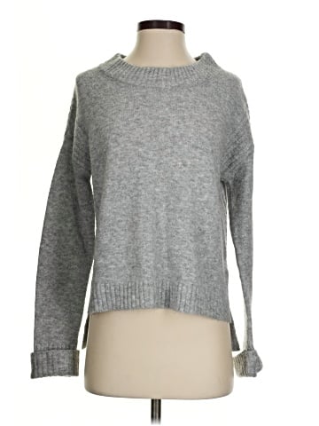 wearing your heart on your sleeve Pullover Sweater (view 1)
