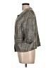 St. John Gray Wool Cardigan Size 12 - photo 5