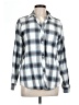Weatherproof Plaid Gray Long Sleeve Button-Down Shirt Size L - photo 1