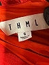 THML Solid Red Casual Dress Size S - photo 4