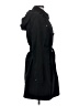 Gallery 100% Polyester Black Trenchcoat Size S - photo 4