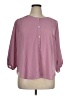 Adrienne Vittadini Pink 3/4 Sleeve Blouse Size XL - photo 1