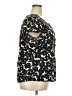 Merona 100% Polyester Black Short Sleeve Blouse Size XXL - photo 4