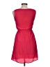 Bebop Solid Red Casual Dress Size M - photo 2