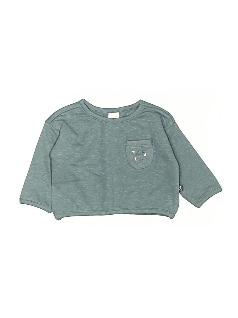 Pre-owned Modern Moments Babies' 3/4 Sleeve T-shirt In Teal