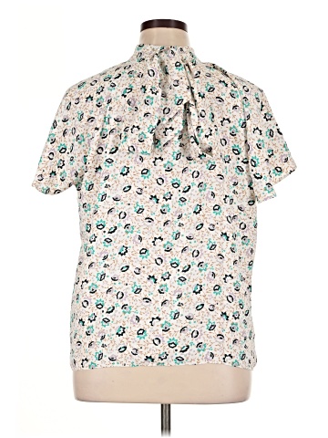 Ann Taylor Short Sleeve Blouse (view 2)