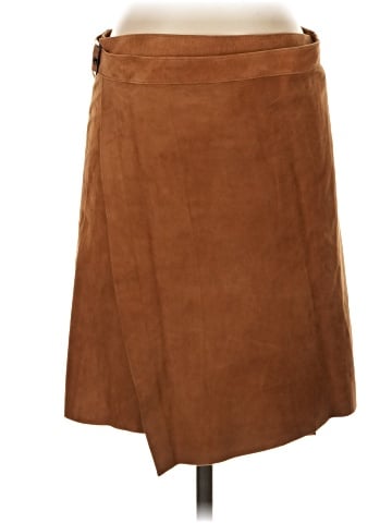 Theory Leather Skirt (view 1)