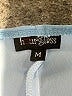 Hourglass 100% Polyester Solid Blue Cocktail Dress Size M - photo 4