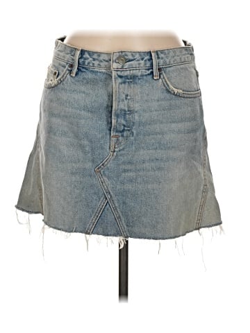 GRLFRND Denim Skirt (view 1)