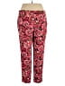 Escada Floral Red Casual Pants Size EU 46 / US 16 - photo 2