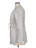 Veda 100% Cotton Gray 3/4 Sleeve Button-Down Shirt Size XXL - photo 5