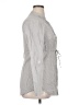Veda 100% Cotton Gray 3/4 Sleeve Button-Down Shirt Size XXL - photo 4