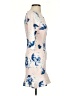Zara Basic Print Blue Cocktail Dress Size XS - photo 4