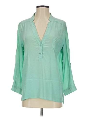 Assorted Brands 3/4 Sleeve Silk Top (view 1)