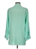 Assorted Brands 100% Silk Teal 3/4 Sleeve Silk Top Size S - photo 2