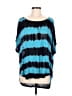 ENTI Tie-dye Blue 3/4 Sleeve T-Shirt Size M - photo 1