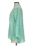 Assorted Brands 100% Silk Teal 3/4 Sleeve Silk Top Size S - photo 5