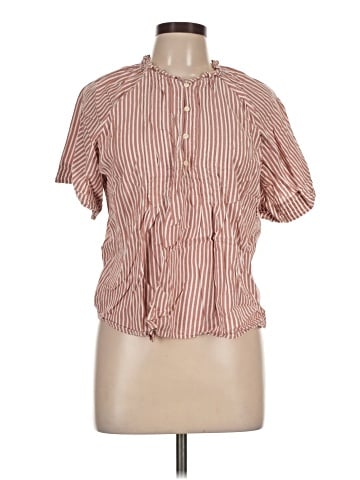 a.n.a. A New Approach Short Sleeve Blouse (view 1)