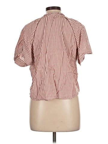 a.n.a. A New Approach Short Sleeve Blouse (view 2)