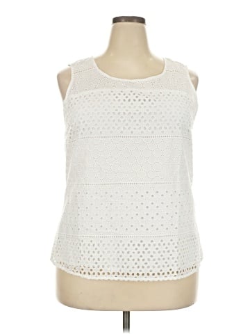 Gibson Latimer Sleeveless Blouse (view 1)