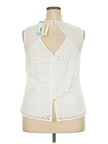 Gibson Latimer Sleeveless Blouse (view 2)
