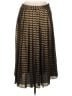 MICHAEL Michael Kors Chevron-herringbone Black Formal Skirt Size 10 - photo 1