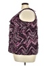 Apt. 9 100% Nylon Purple Sleeveless Blouse Size 2X - photo 5