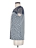 RED Valentino Blue Gray Short Sleeve Top Size XXS (estimated) - photo 5