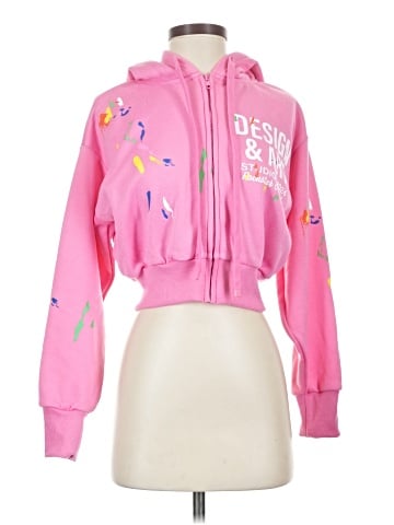 Emporio Armani Zip Up Hoodie (view 1)