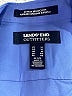 Lands' End 100% Baumwolle Blue Long Sleeve Button-Down Shirt Size 14 Petite - photo 7