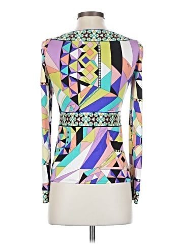 Emilio Pucci Long Sleeve Silk Top (view 2)
