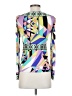 Emilio Pucci 100% Silk Purple Ivory Long Sleeve Silk Top Size S - photo 2