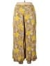 Veronica Beard Floral Yellow Linen Pants Size 12 - photo 2