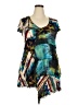 Motto Teal Short Sleeve Blouse Size 18 - photo 1