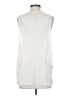 Alexander Wang 100% Silk White Ivory Sleeveless Silk Top Size 4 - photo 2