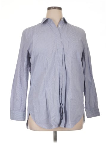 Ann Taylor Long Sleeve Button-Down Shirt (view 1)
