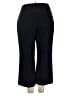 Tahari 100% Polyester Solid Black Dress Pants Size 22 - photo 2