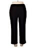 Susan Graver Solid Black Casual Pants Size L (petite) - photo 2