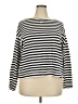 Universal Thread Stripes White Pullover Sweater Size XXL - photo 1