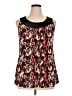 Venue Red Sleeveless Blouse Size 14 - photo 1