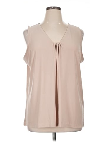 Dennis by Dennis Basso Sleeveless Blouse (view 1)