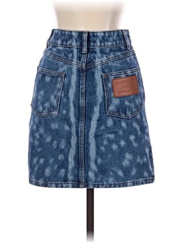 Burberry Denim Skirt (view 2)
