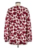 First Love Animal Print Red Pullover Sweater Size M - photo 2
