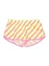Reebok 100% Polyester Checkered-gingham Yellow Shorts Size S (kids) - photo 1