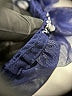 Self-Portrait 100% Polyester Floral Blue Casual Dress Size 6 - photo 4