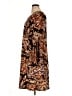 North Style Print Brown Cocktail Dress Size 1X - photo 5