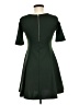 Popular Basics Solid Green Casual Dress Size M - photo 2