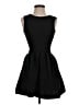 Talula Solid Black Cocktail Dress Size 0 - photo 1