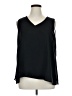 Cato 100% Polyester Black Sleeveless T-Shirt Size XL - photo 1